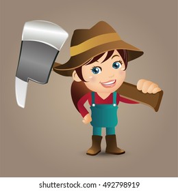 People Set - Profession - Farmer