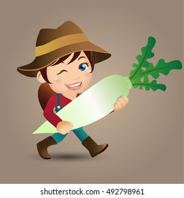 People Set - Profession - Farmer