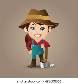 People Set - Profession - Farmer