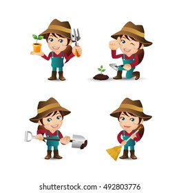 People Set - Profession - Farmer