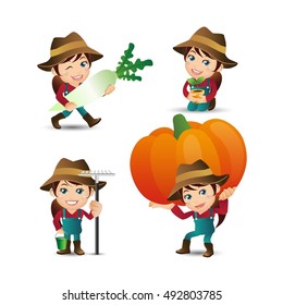 People Set - Profession - Farmer