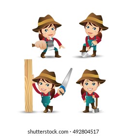 People Set - Profession - Farmer