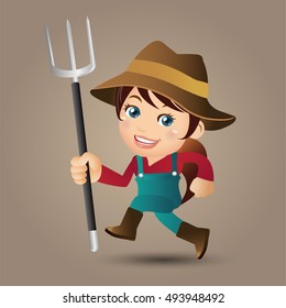 People Set - Profession - Farmer