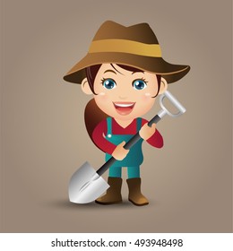 People Set - Profession - Farmer