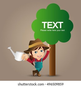 People Set - Profession - Farmer 