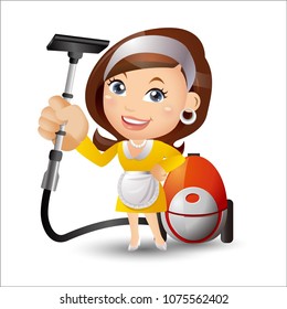 People Set - Profession - Housekeeper