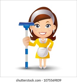 People Set - Profession - Housekeeper