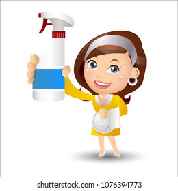 People Set - Profession - Housekeeper
