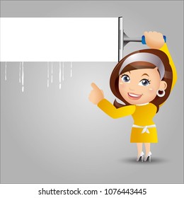 People Set - Profession - Housekeeper
