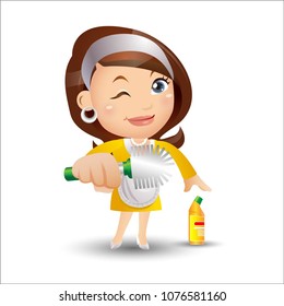 People Set - Profession - Housekeeper