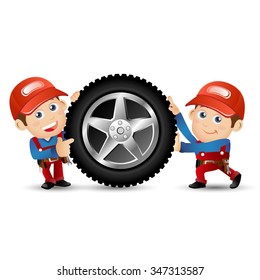 People Set - Profession - Mechanic