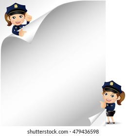 People Set - Profession - Policeman
