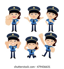 People Set - Profession - Policeman