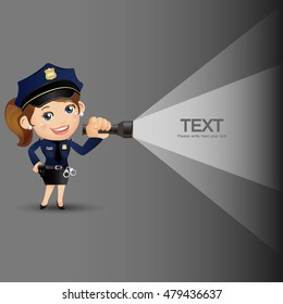 People Set - Profession - Policeman