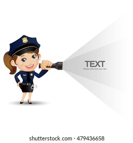 People Set - Profession - Policeman