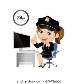 People Set - Profession - Policeman