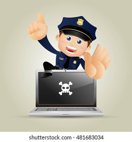 People Set - Profession - Policeman