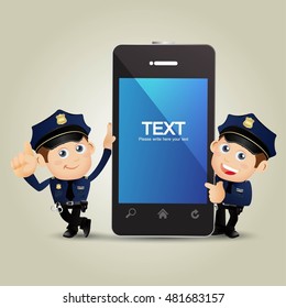 People Set - Profession - Policeman