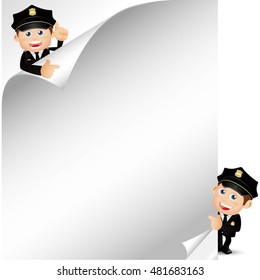 People Set - Profession - Policeman