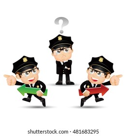 People Set - Profession - Policeman