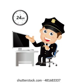 People Set - Profession - Policeman