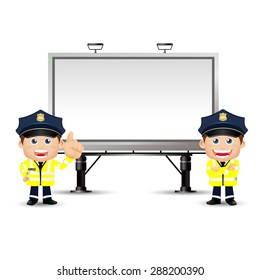 People Set - Profession - Traffic Policeman