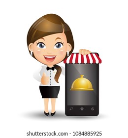 People Set - Profession - Waiter