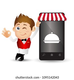 People Set - Profession - Waiter