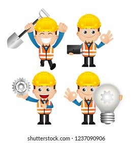 People Set - Profession - Worker