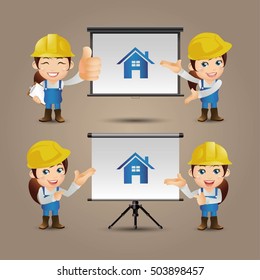People Set - Profession - Worker