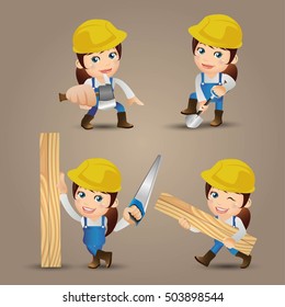People Set - Profession - Worker