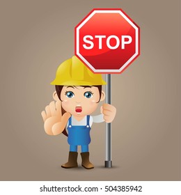 People Set - Profession - Worker