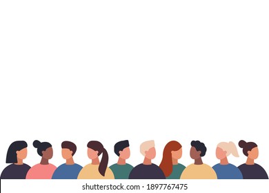 People Set - Stock Vector Illustration