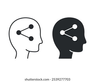 People share icon. Illustration vector