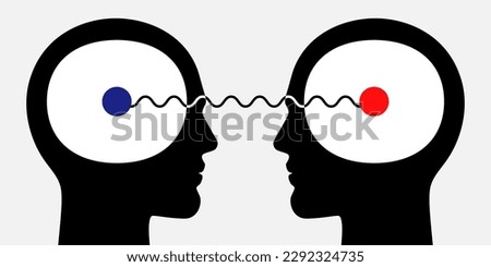 People sharing ideas and thoughts. Human communications concept vector illustration.