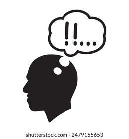 People shocked and angry., Cartoon illustration for human behavior. Vector stock isolated, eps