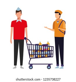 People and shopping