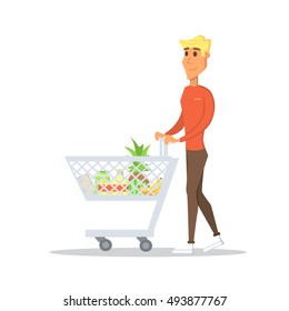 people and shopping.