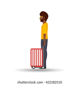 people shopping design 