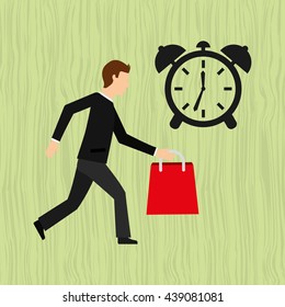 people shopping design 
