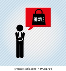 people shopping design 