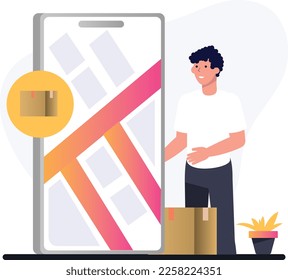 People Shopping Products Online Concepts