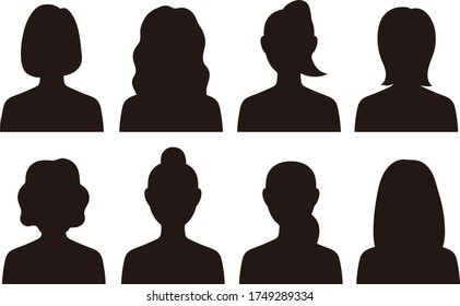 
People silhouette 02 / vector