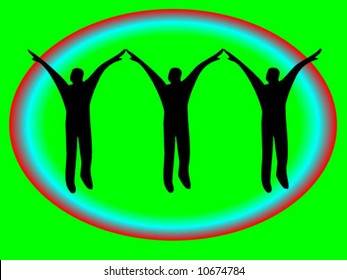 people silhouette