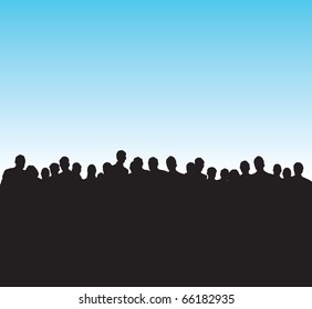 people silhouette