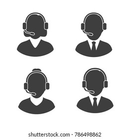 People silhouette Icons