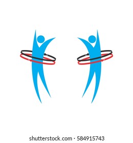 people silhouette logo vector