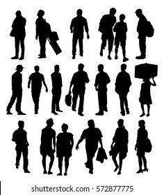 People Silhouette - Vector