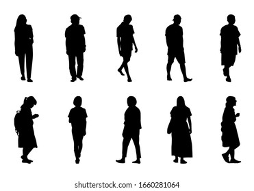 182,095 Silhouette Man Walking Images, Stock Photos & Vectors 