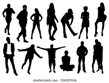 People Silhouettes